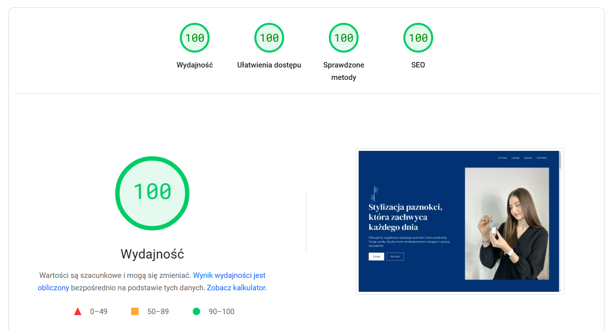 Patrycja Jamróz – stylizacja paznokci, widok strony